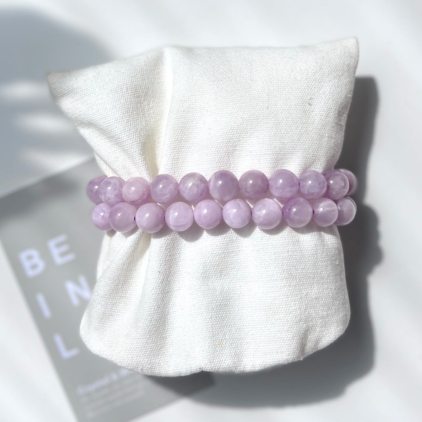 Kunzite Bracelet 9mm 紫鋰輝