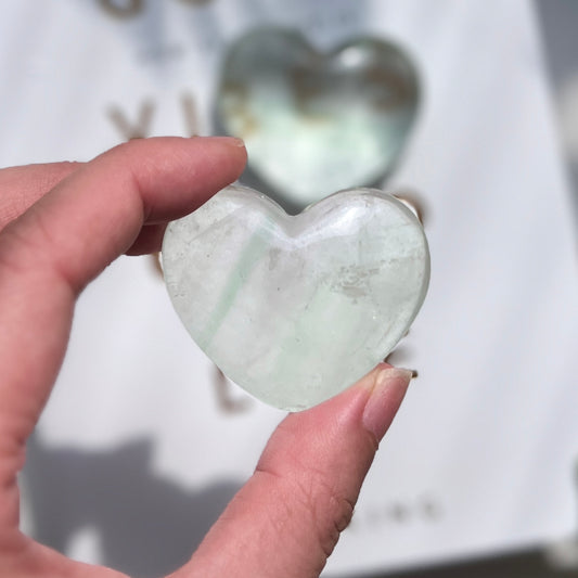 Fluorite Heart 螢石