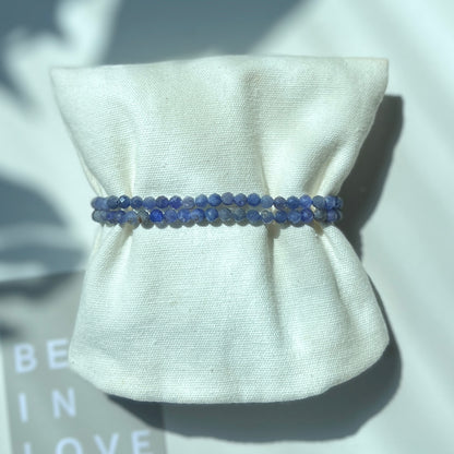 December Birthstone 12月誕生石 - Tanzanite Facet Bracelet 4mm 坦桑石