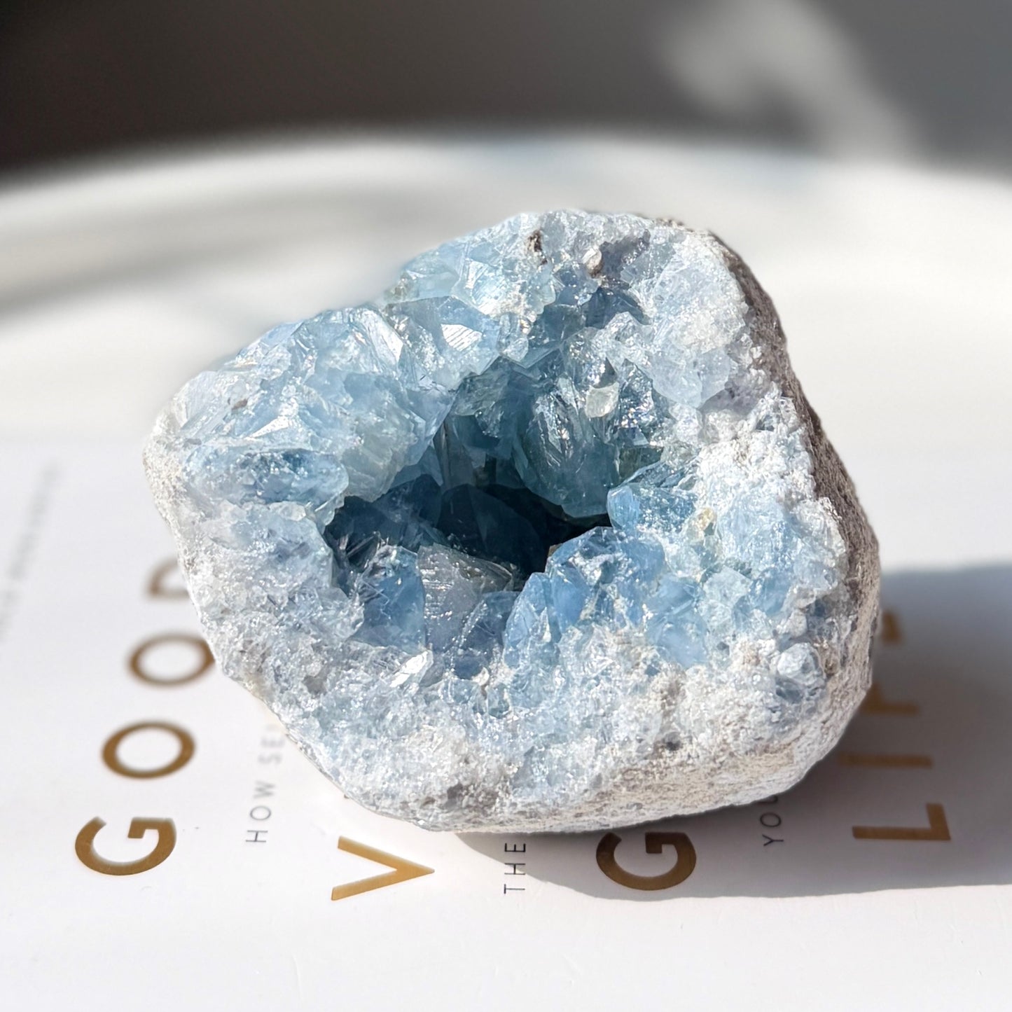 Celestite Cluster 天青石