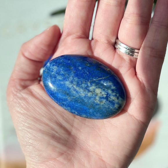 Lapis Lazuli Palm Stone (LL-010)