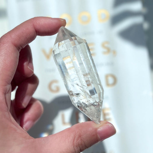 Clear Quartz Vogel (12 Facets) 白水晶