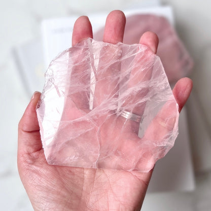 Rose Quartz Coaster 粉晶