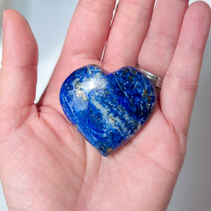 Lapis Lazuli Heart 青金石