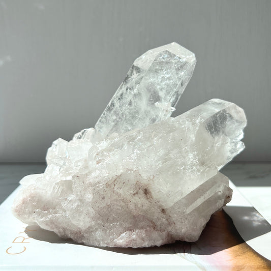 Clear Quartz Cluster (Large) 白水晶簇