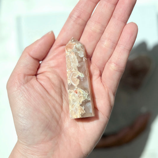 Flower Agate Point 櫻花瑪瑙