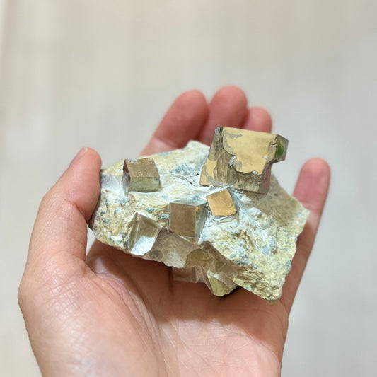 Pyrite Cubes in Matrix (PY-088)
