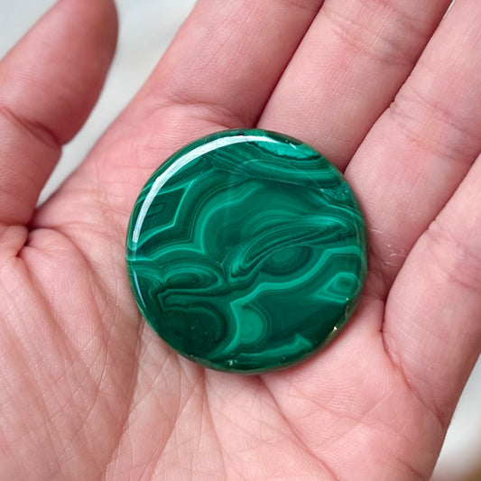 Malachite Palm Stone 孔雀石