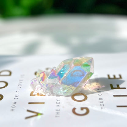 Angel Aura Quartz Cluster 天使光水晶