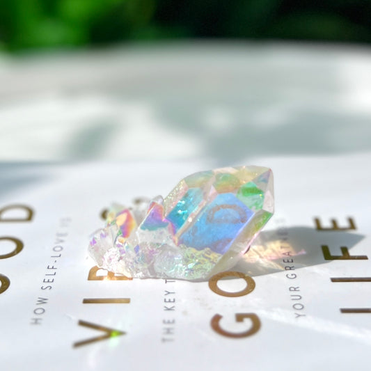 Angel Aura Quartz Cluster 天使光水晶