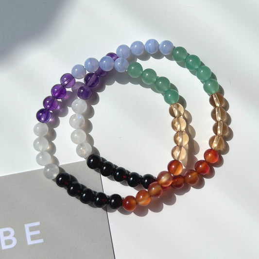 Seven Chakra Bracelet 6mm 七脈輪能量手鍊