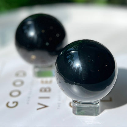 Rainbow Obsidian Sphere 彩虹黑曜石