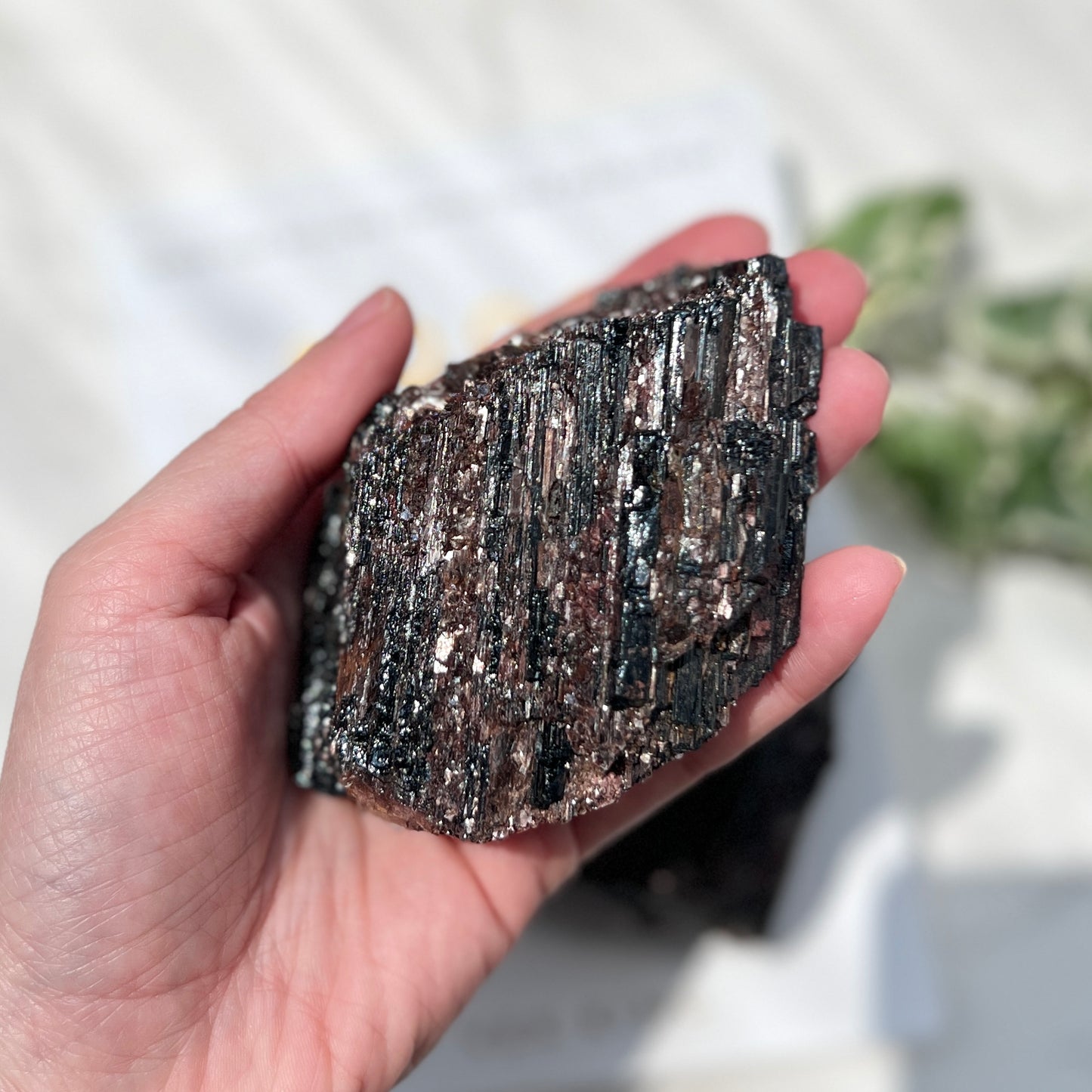 Black Tourmaline Raw 黑碧璽