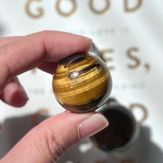 Tiger’s eye Sphere 虎眼石