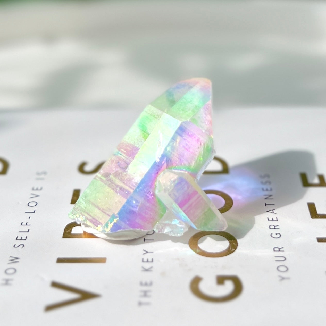 Angel Aura Quartz Cluster 天使光水晶