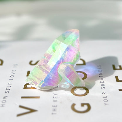 Angel Aura Quartz Cluster 天使光水晶