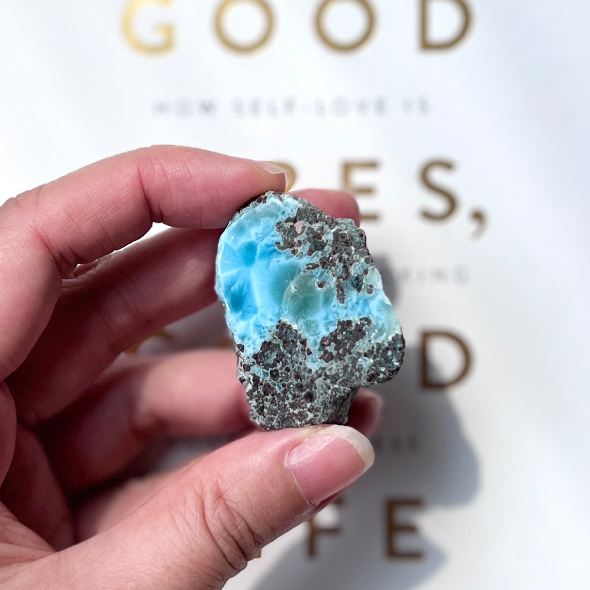 Larimar 拉利瑪海紋石