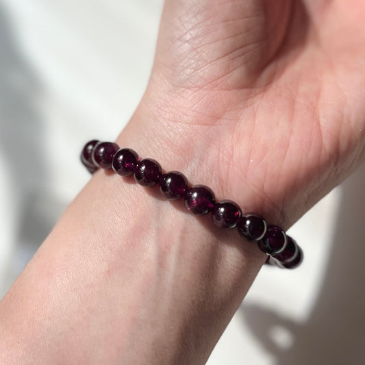 Garnet Bracelet 7mm 石榴石 (High Quality)