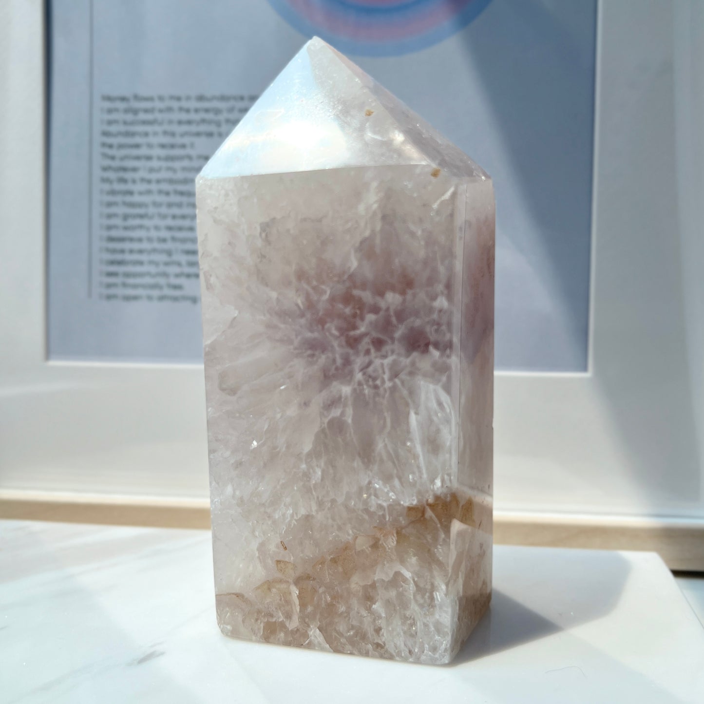 Druzy Agate Tower 瑪瑙