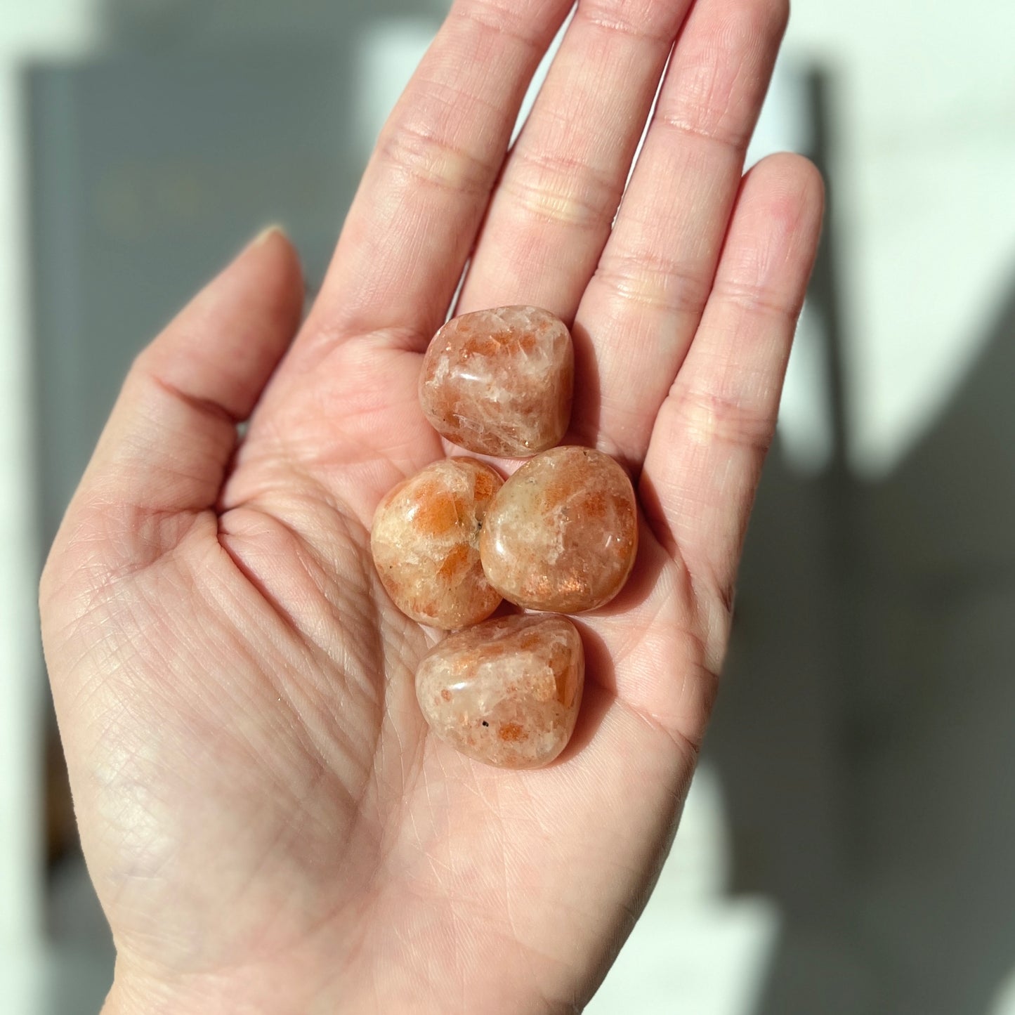 Sunstone Tumble Stone 1-2cm 太陽石