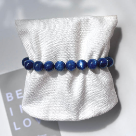 Kyanite bracelet 10mm 藍晶石