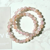 Flower Agate Bracelet 7mm