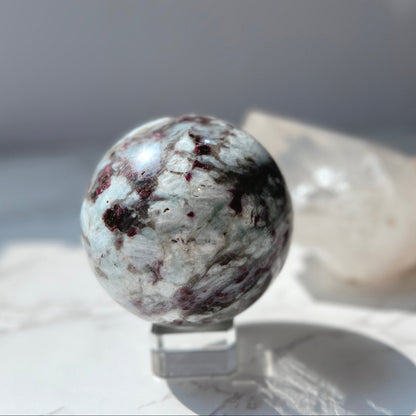 Ocean Jasper sphere 海洋碧玉