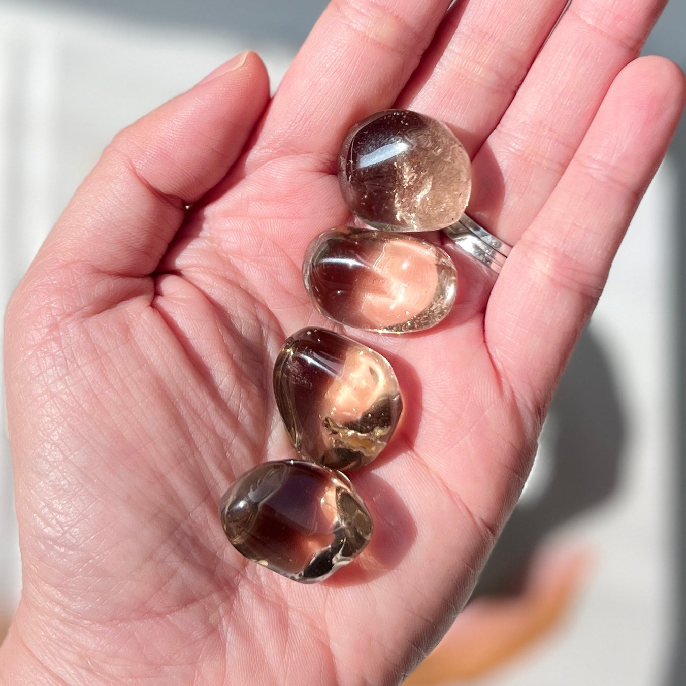 Smoky Quartz Tumble Stone 2-3cm 茶晶