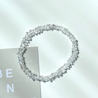 Herkimer Diamond Bracelet 6mm 赫基蒙閃靈鑽