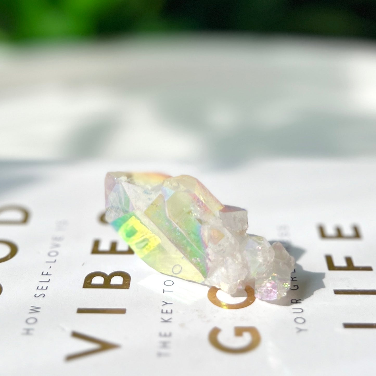 Angel Aura Quartz Cluster 天使光水晶