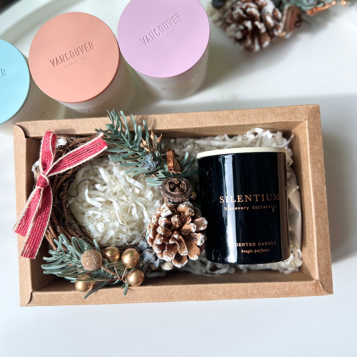 Candle X'mas Set 聖誕套裝 - 佛手柑大豆蠟燭