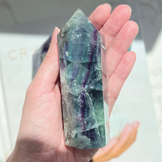 Fluorite Point 螢石