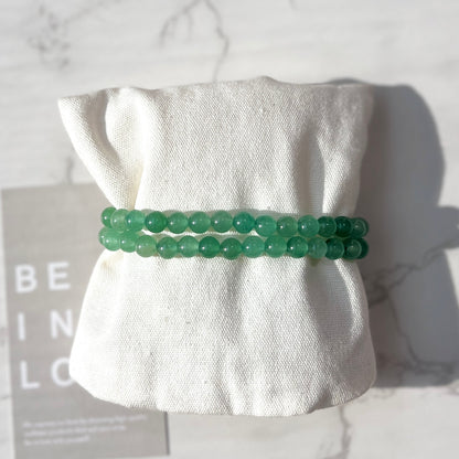Aventurine bracelet 6mm 東菱玉