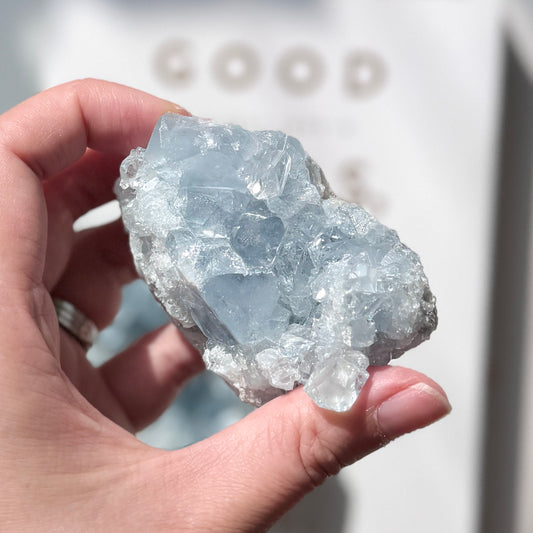 Celestite Cluster 天青石