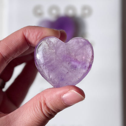 Amethyst Heart 紫水晶