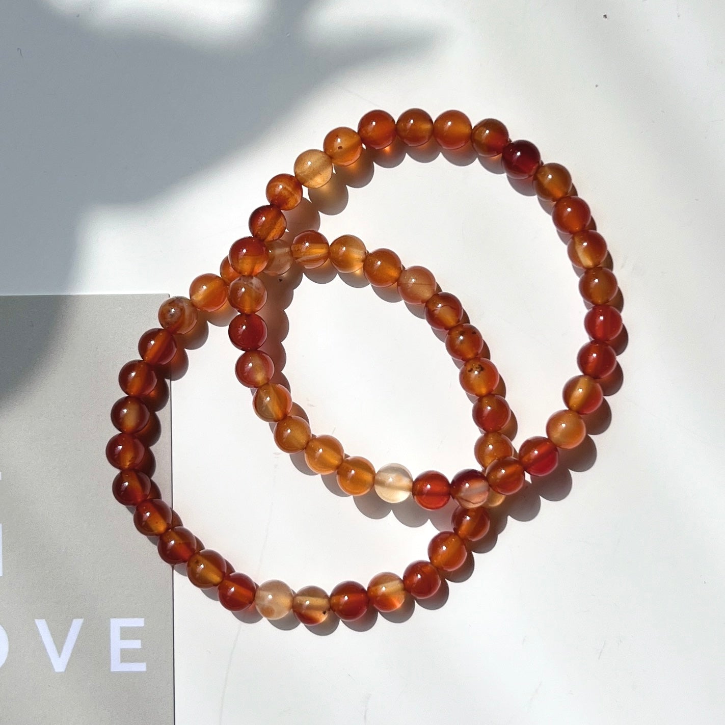 Carnelian Bracelet 6mm 紅玉髓