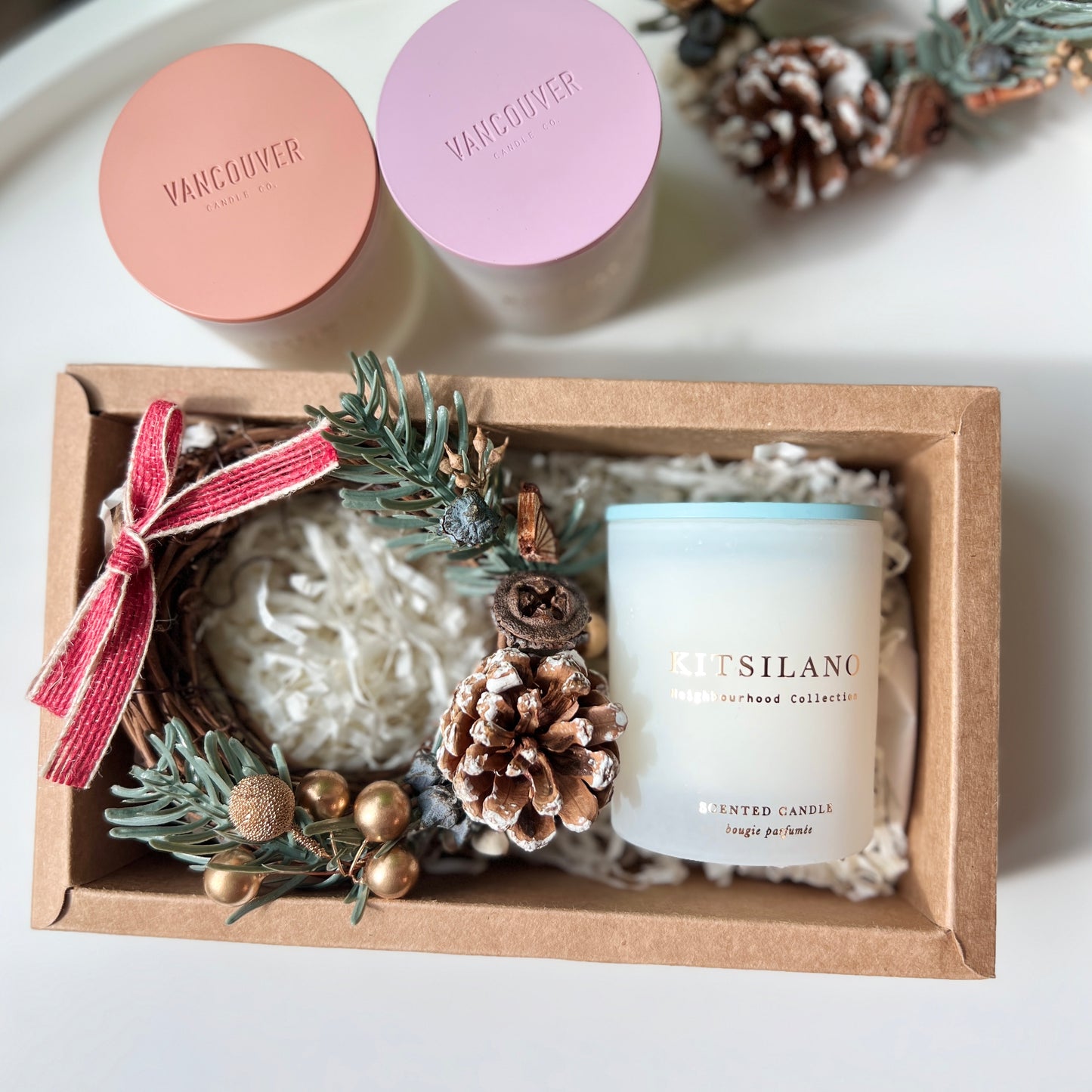 Candle X'mas Set 聖誕套裝 - 茉莉花大豆蠟燭