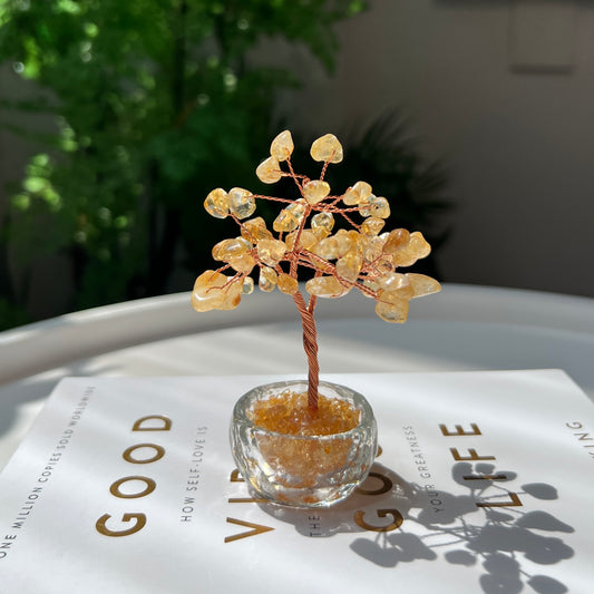 Mini Citrine Tree 黃水晶樹