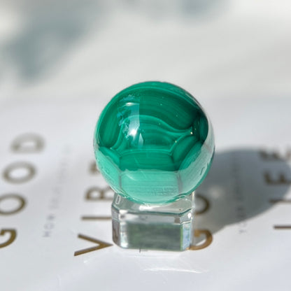 Malachite Sphere 孔雀石