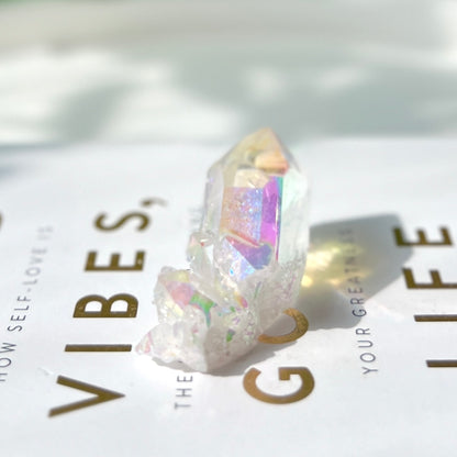 Angel Aura Quartz Cluster 天使光水晶