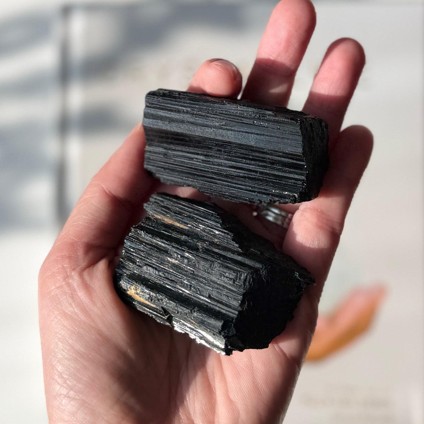 Black Tourmaline Raw 黑碧璽