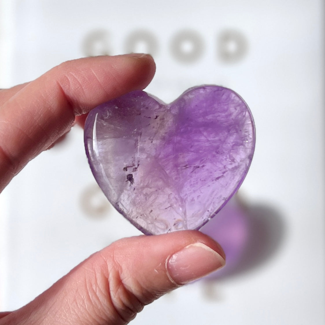 Amethyst Heart 紫水晶
