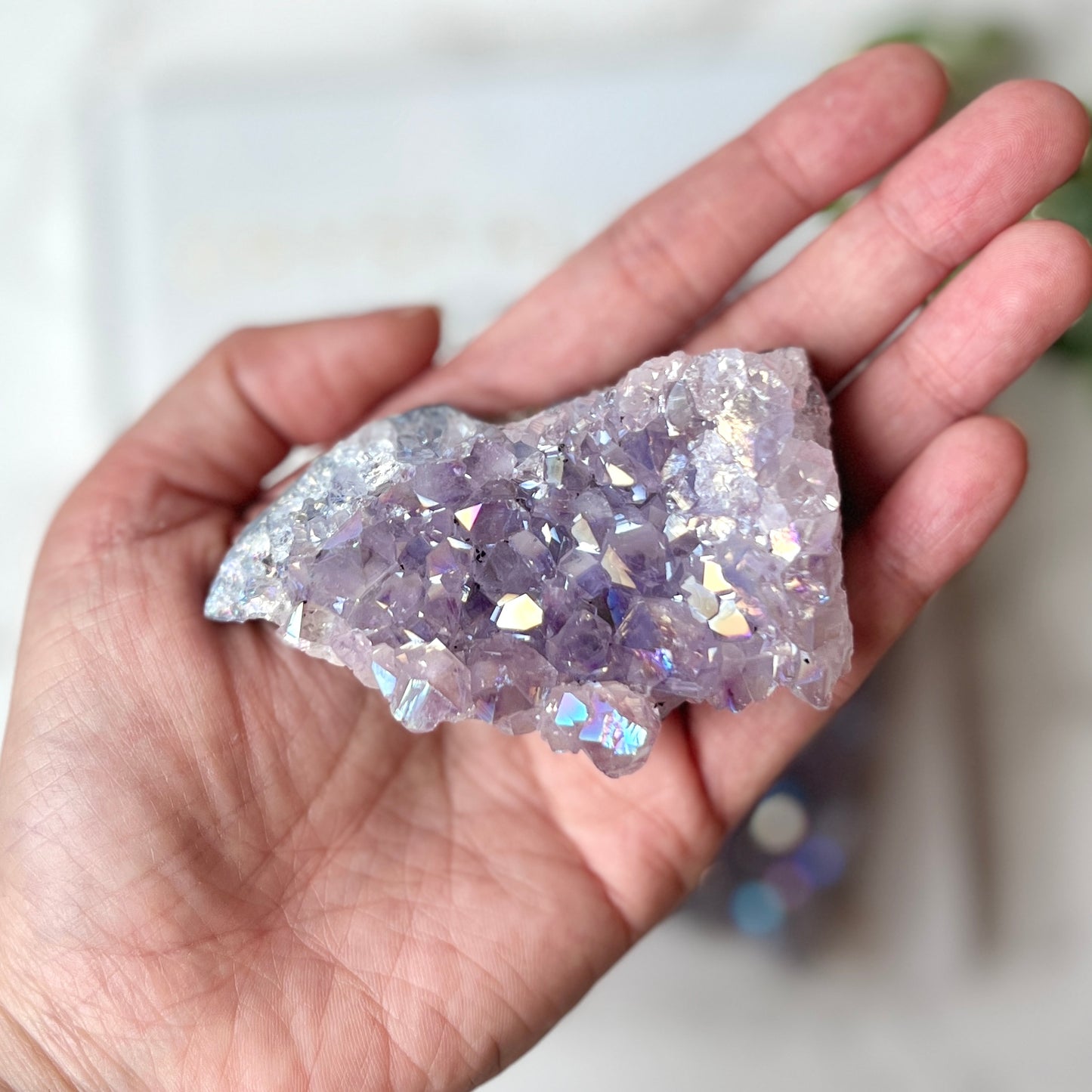 Amethyst Aura Cluster 紫晶天使光晶簇