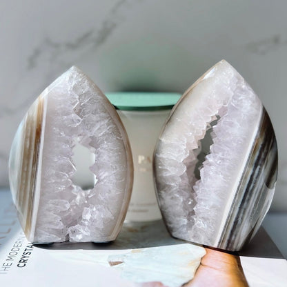 Druzy Agate Flame 瑪瑙