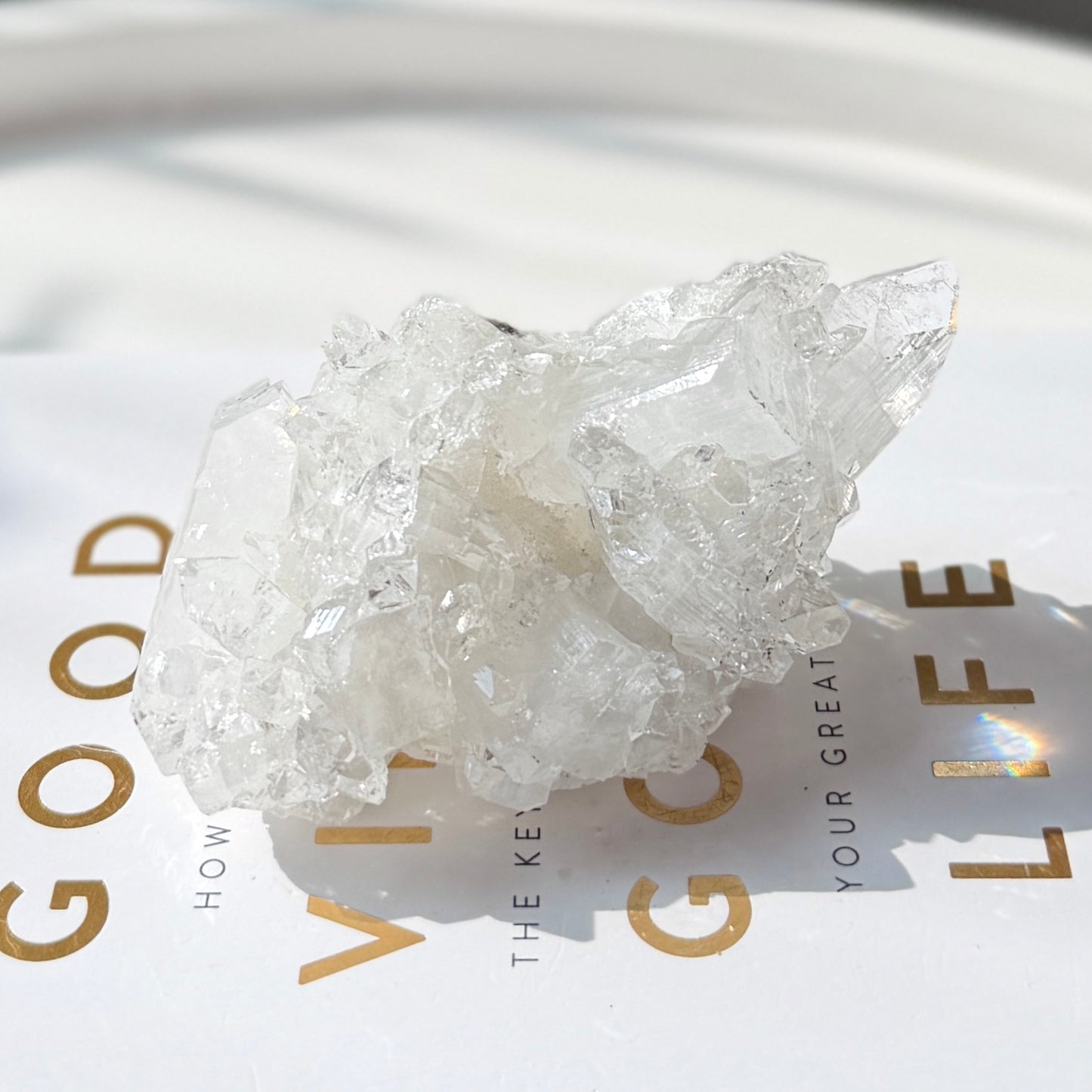 Apophyllite Cluster 魚眼石