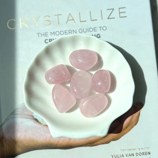 Rose Quartz Tumble Stone 2-3cm 粉晶