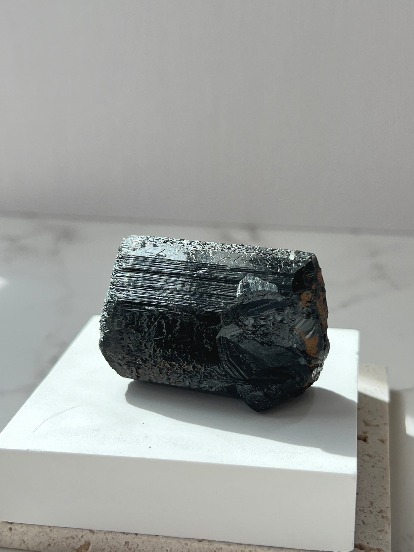 Black Tourmaline chunk 黑碧璽