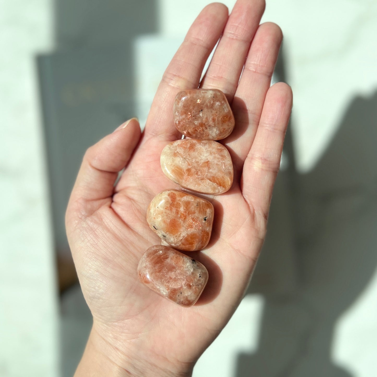 Sunstone Tumble Stone 2-3cm 太陽石