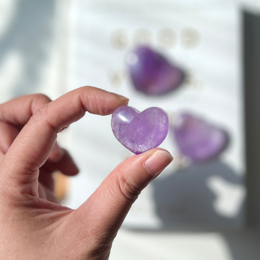 Amethyst Heart 紫水晶