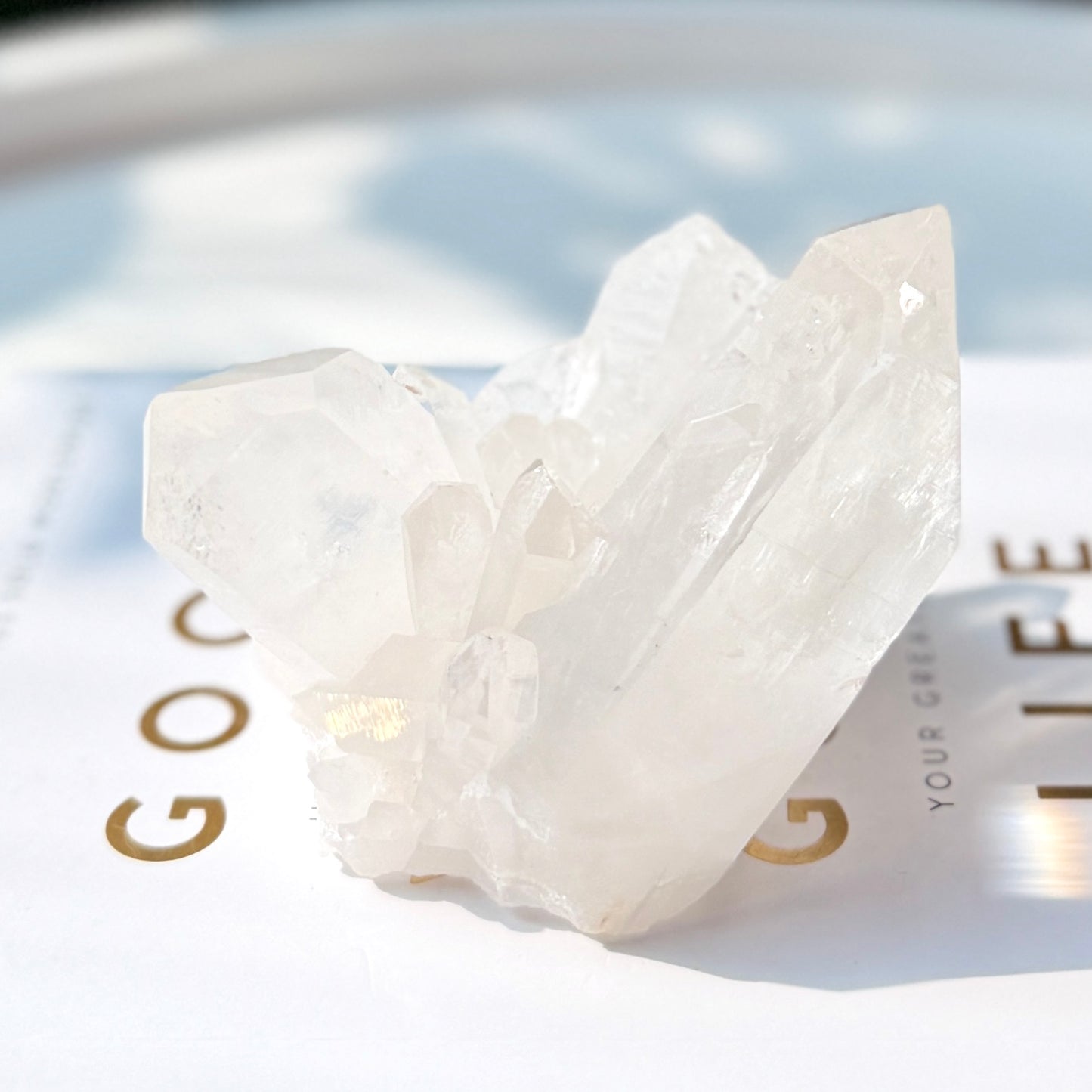Clear Quartz Cluster 白水晶